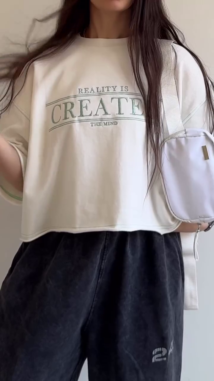 πΈ Dreamy Pastel Oversized Korean Style Cotton Tee for Women π | Relaxed Fit Casual Streetwear Top | Soft Aesthetic Summer T-Shirt π - Image 6